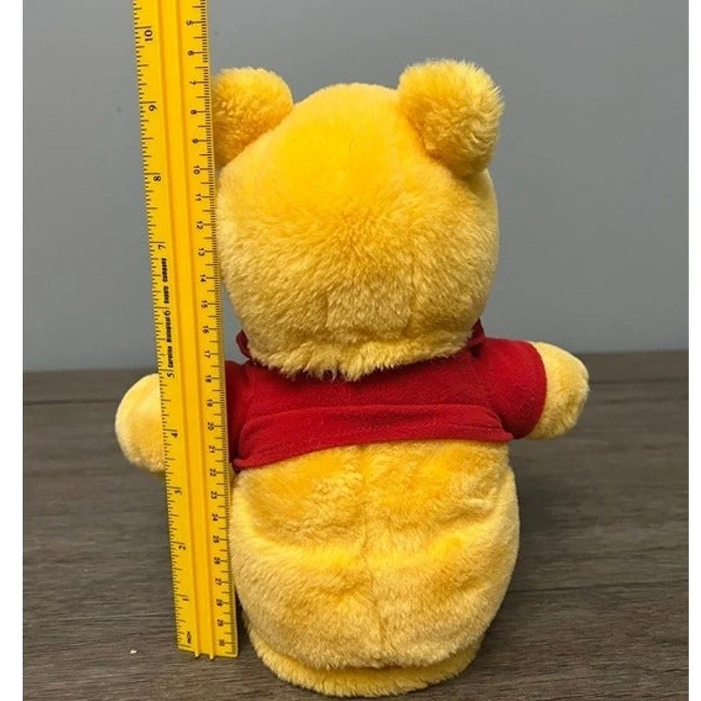 Disney‎ Winnie the Pooh Plush 1999 Mattel Vintage Stuffed Animal Toy Red Shirt